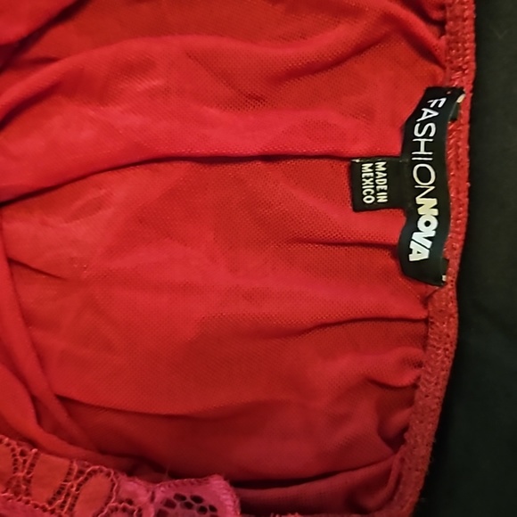 Lace and Sheer bodysuit - Picture 3 of 3